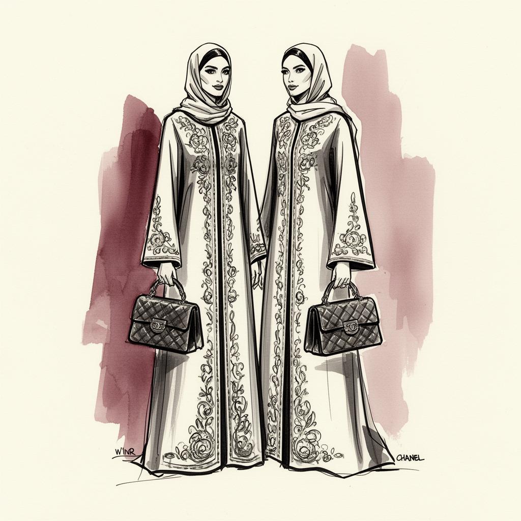 العباية المسائية